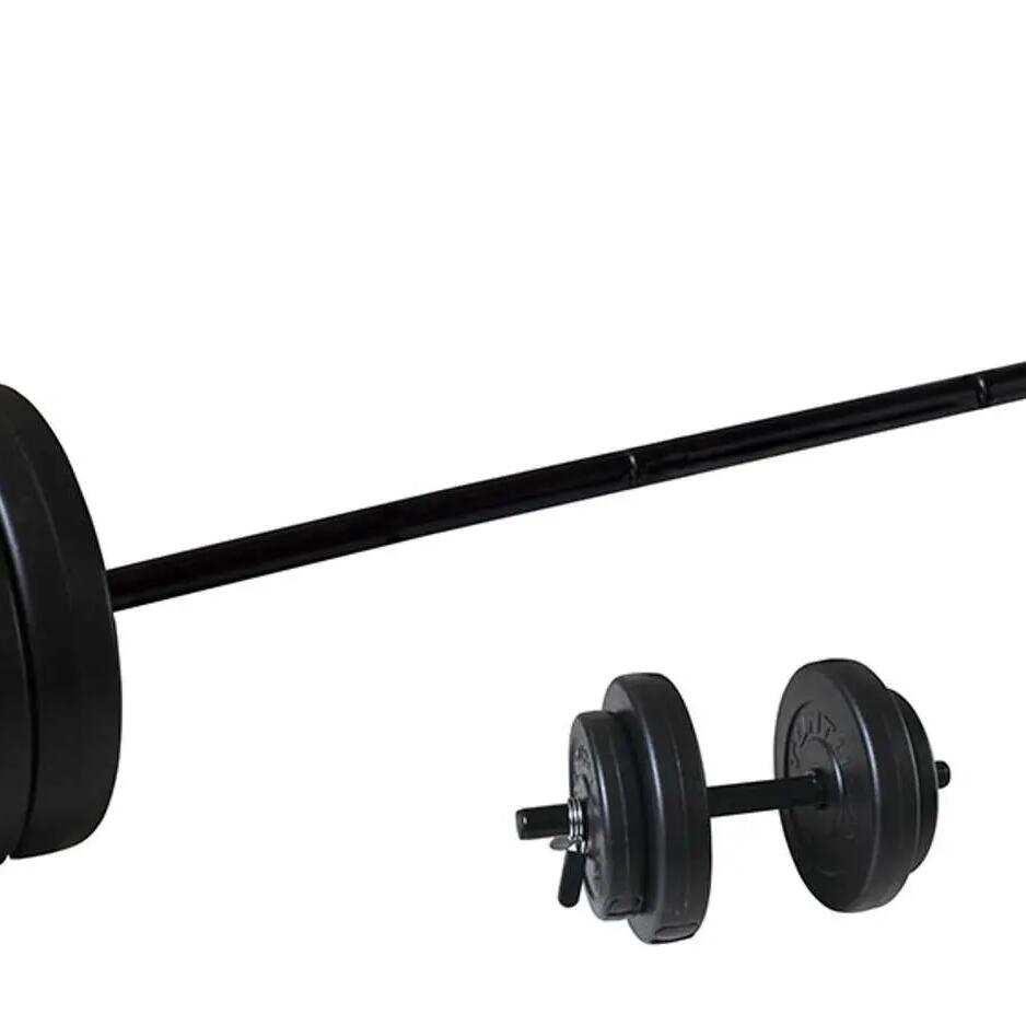 Vinyl Barbell set / Dumbbell Set with 50Kg