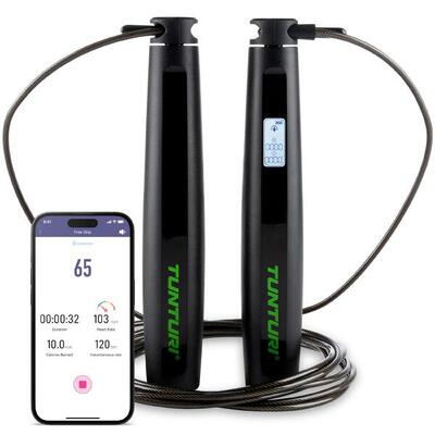 Smart jump rope - springtouw - bluetooth - 4 modi - verstelbaar - incl display