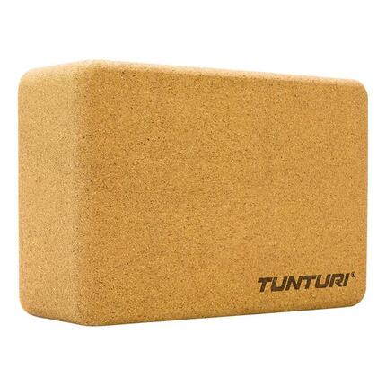 Tunturi Kork Yoga Block Klotz Eco Friendly Kork