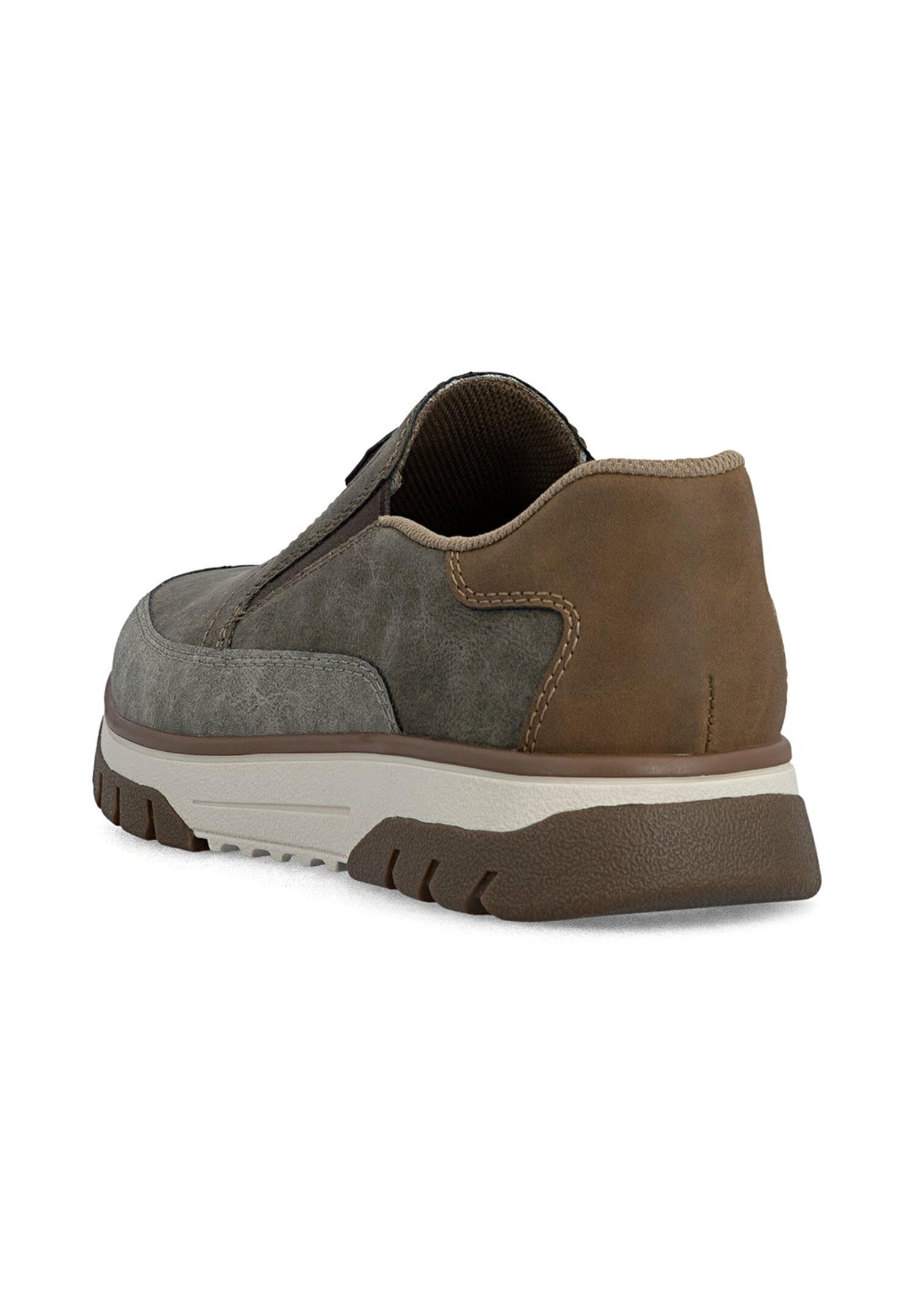 Rieker Herren Slipper  Halbschuhe Leder Komfort B9350-25 Brown 3/5