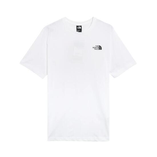Camiseta Deportiva Hombre The North Face Blanco