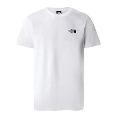 T-shirt met korte mouwen the north face model nf0a87npfn41 voor mannen