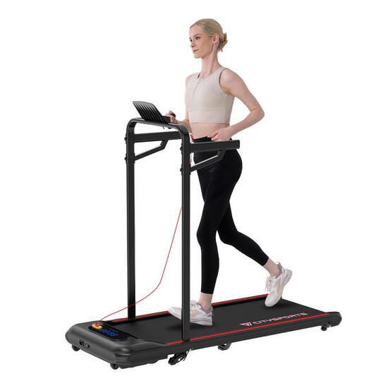 Laufband mit Steigung bis zu 13,01 %. WP8S-440W-6km/h-Abnehmbare Armlehnen
