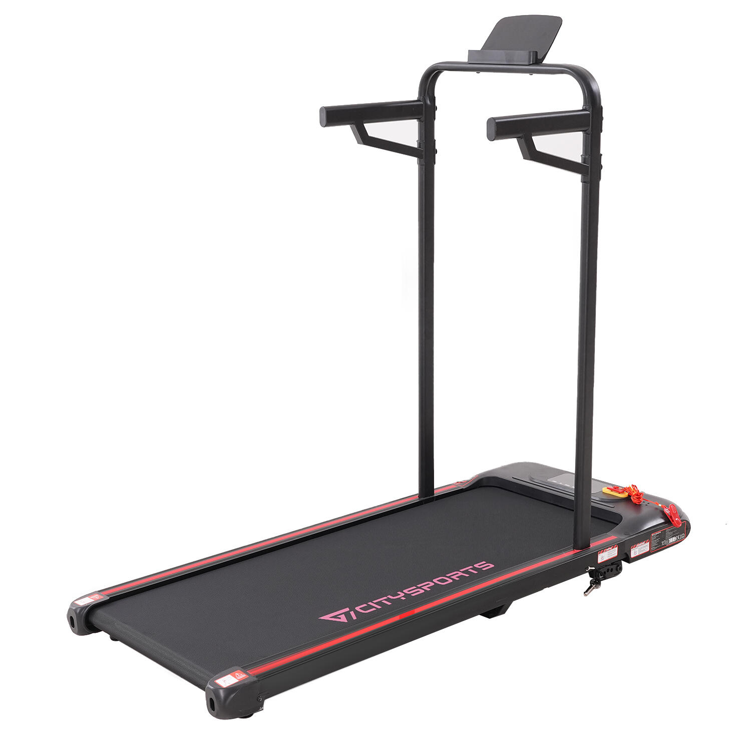 Laufband mit Steigung bis zu 13,01 %. WP8S-440W-6km/h-Abnehmbare Armlehnen 6/6