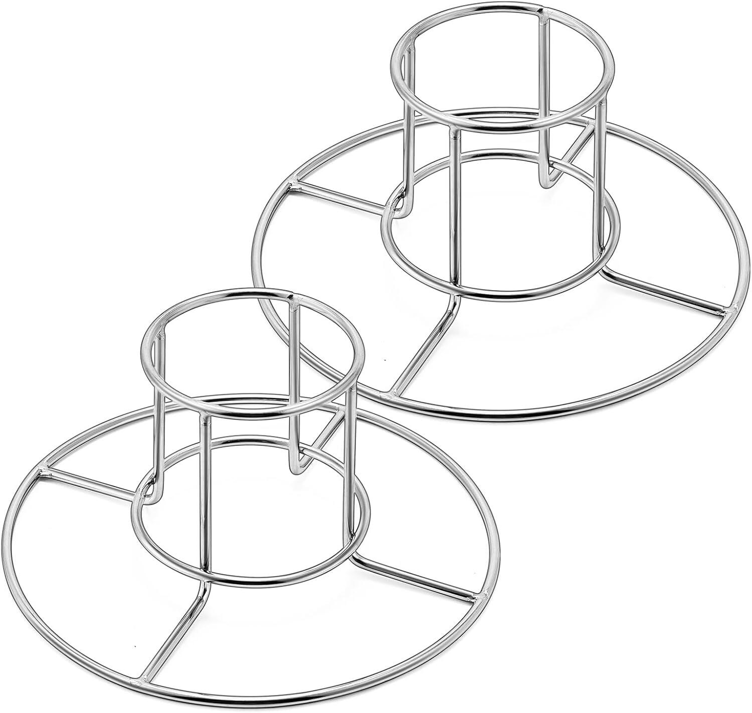 2-Pack Stainless Beer Can Chicken Holder