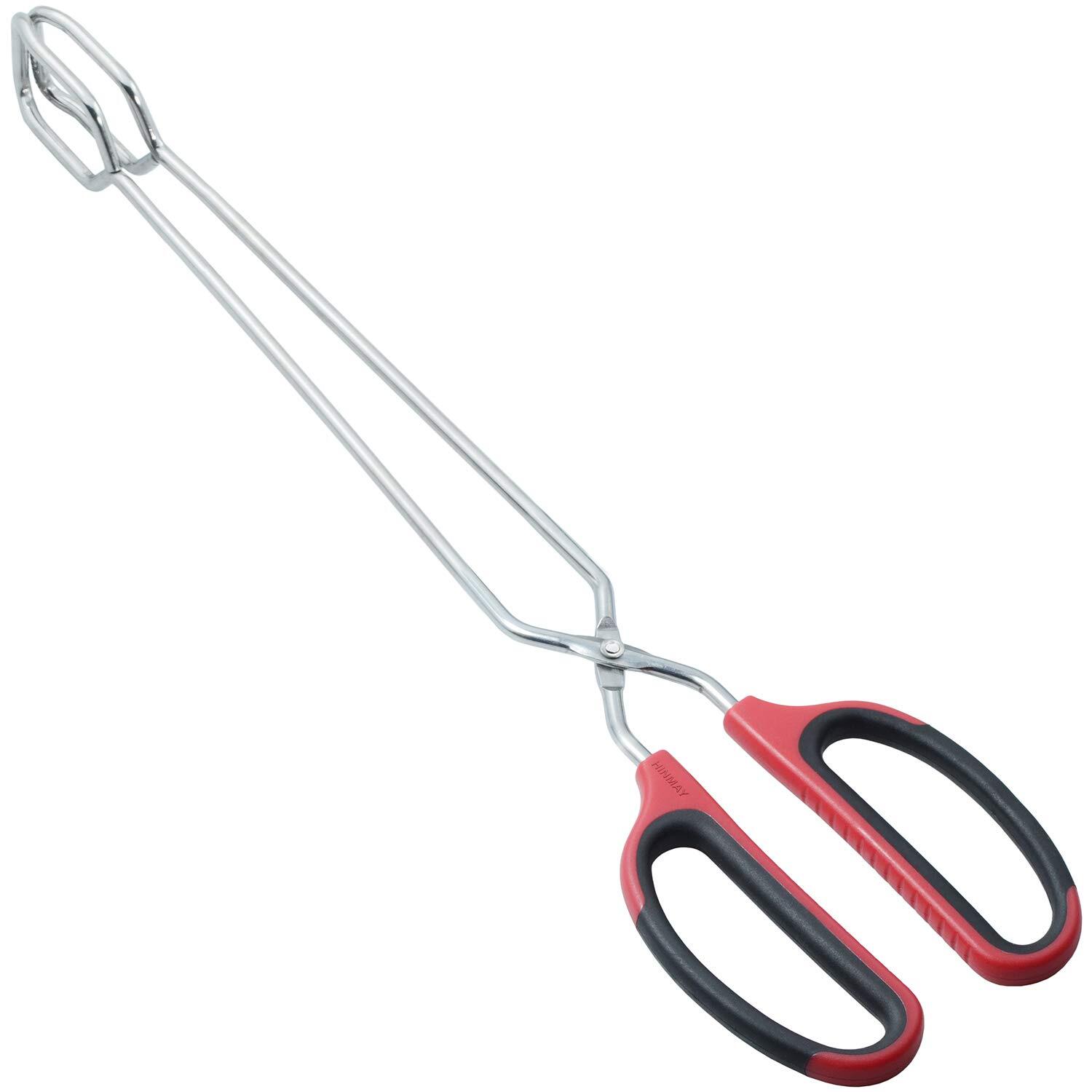 Extra Long Stainless Steel BBQ Scissor Tongs