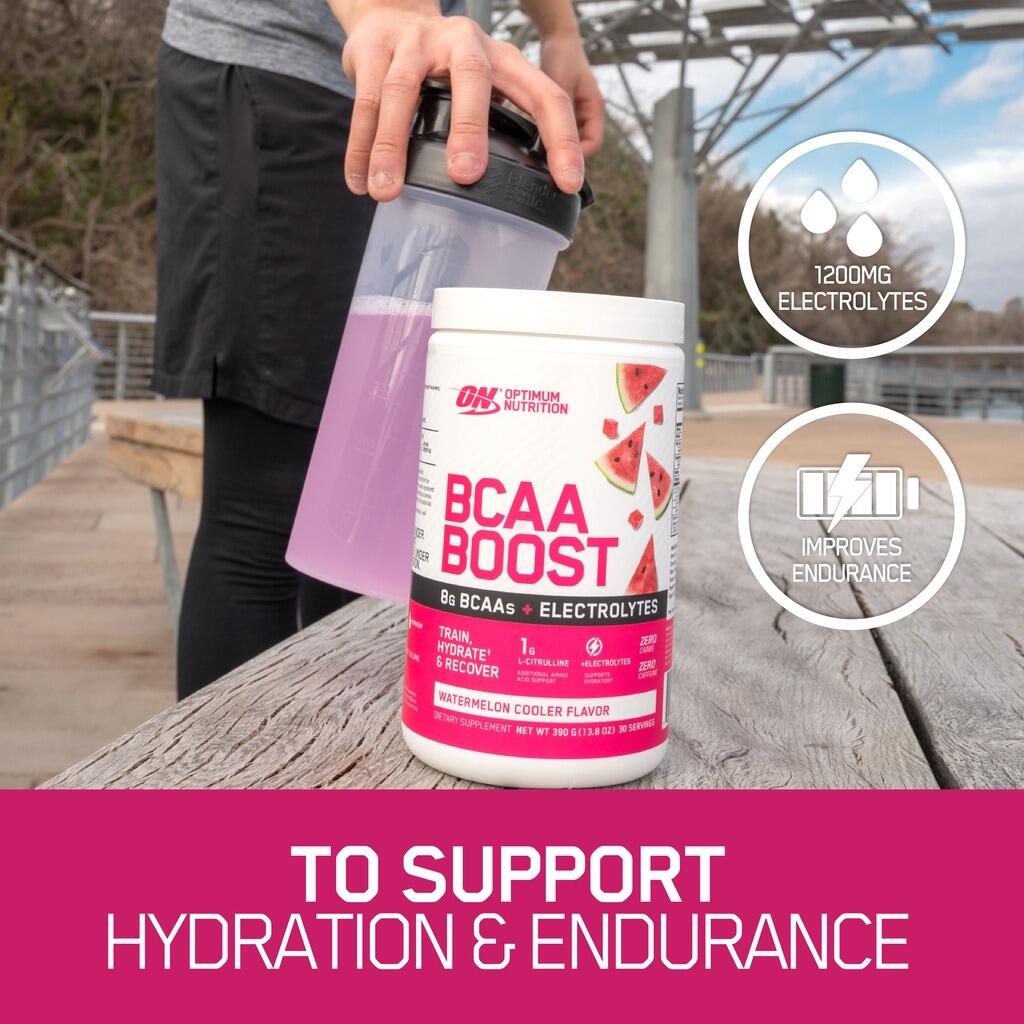 Optimum Nutrition BCAA BOOST + Electrolytes - Mango Peach