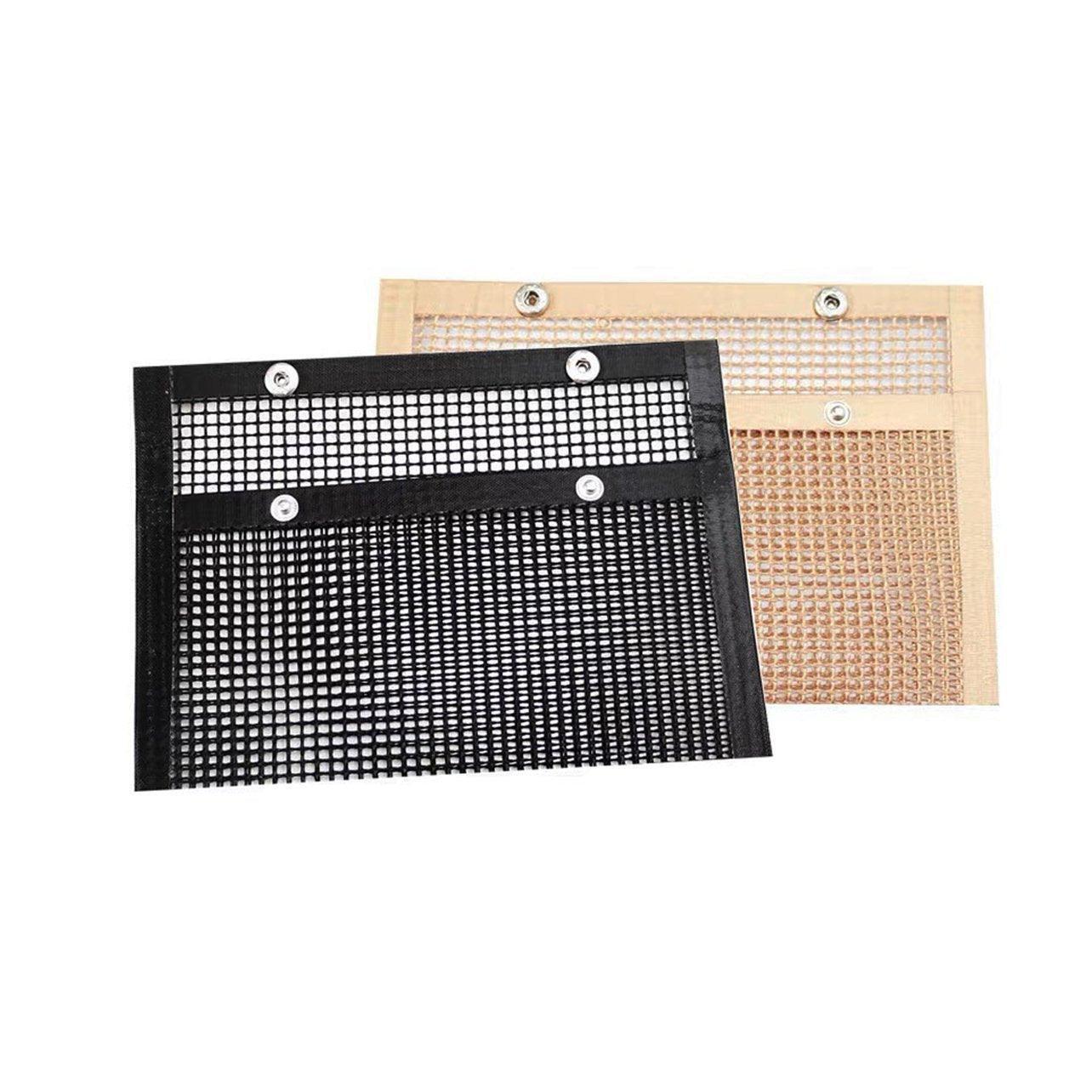 Copper BBQ Grilling Mesh Reusable Bag 24x14cm