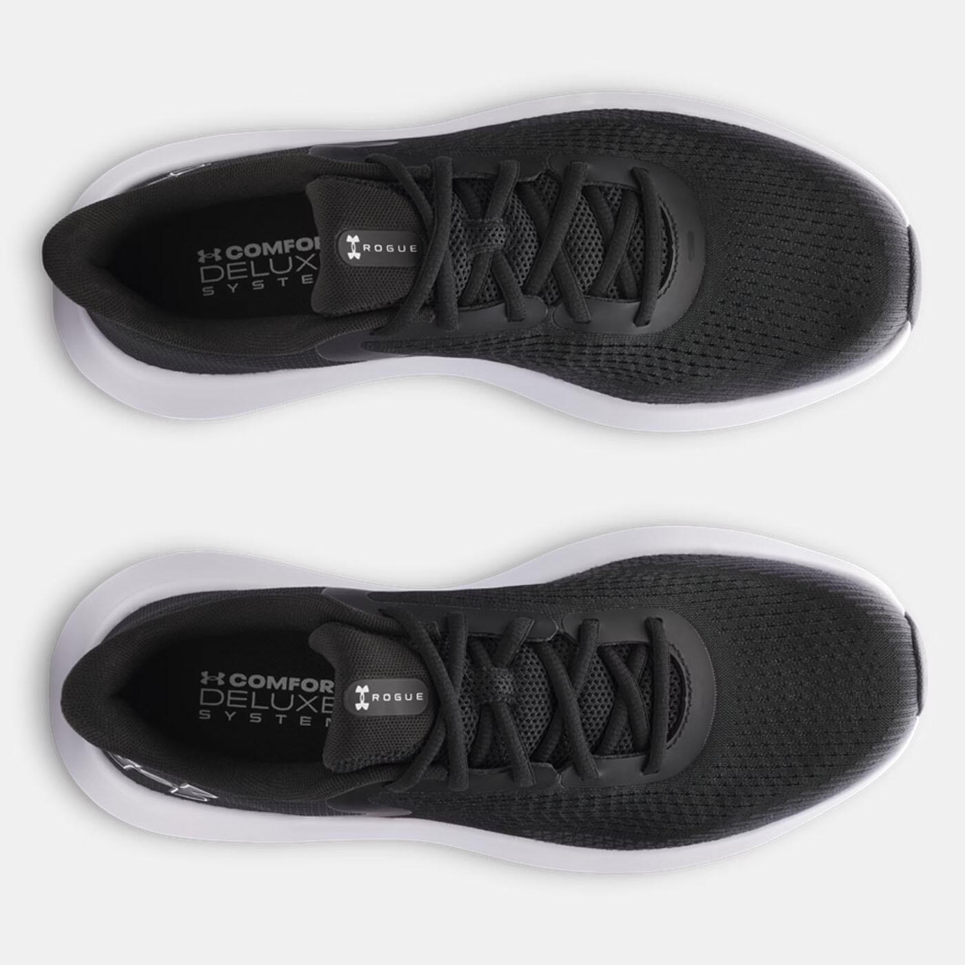 Ténis de running UA Charged Rogue 5 homem Black and White 4/7