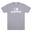 SkatePro Tricou - 8-10 - Heather Grey