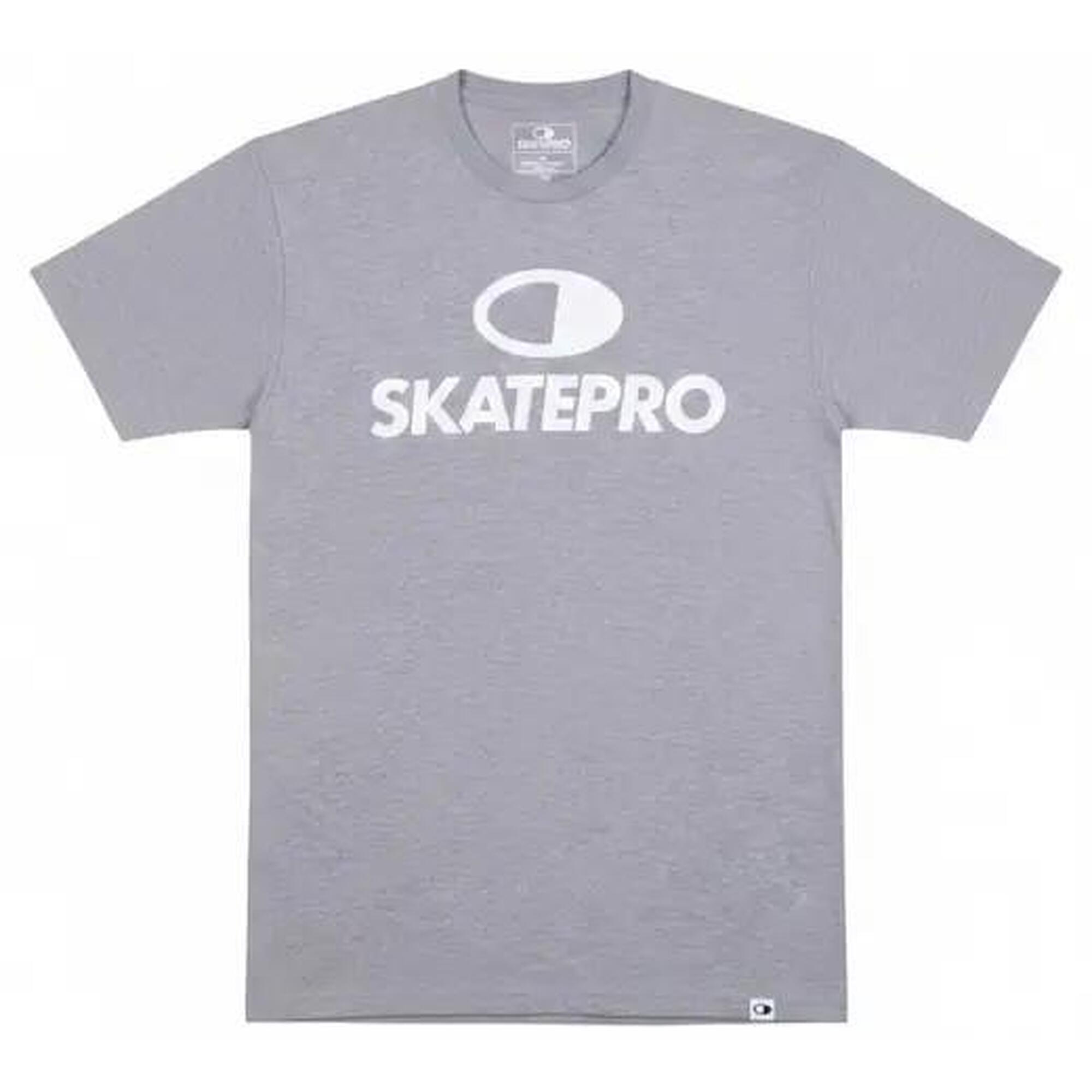 SkatePro Tricou - 12-14 - Heather Grey