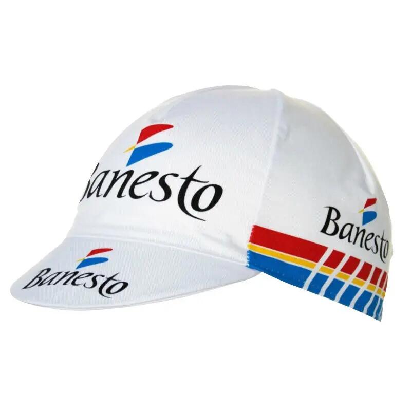 Bonnet Cycliste Vintage Nalini Banesto - Casquette D'hiver Années 90, Bleue