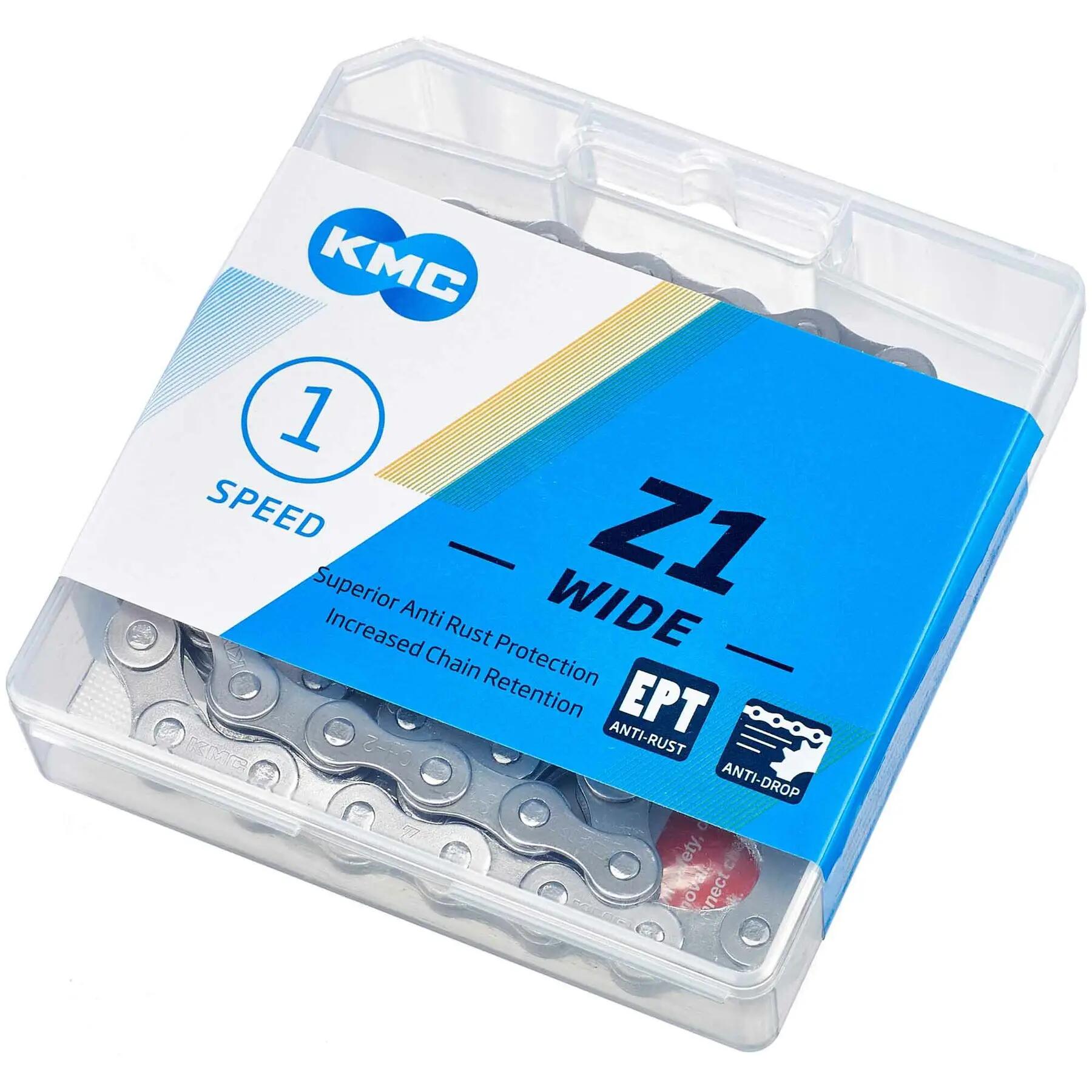 Chaîne large KMC Z1 EPT 1/2 x 1/8, 112L longlife 2/5