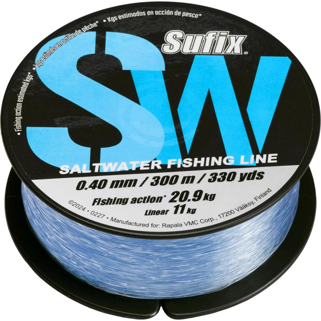 Carnivorous braid Sufix SW Clear Mono 45