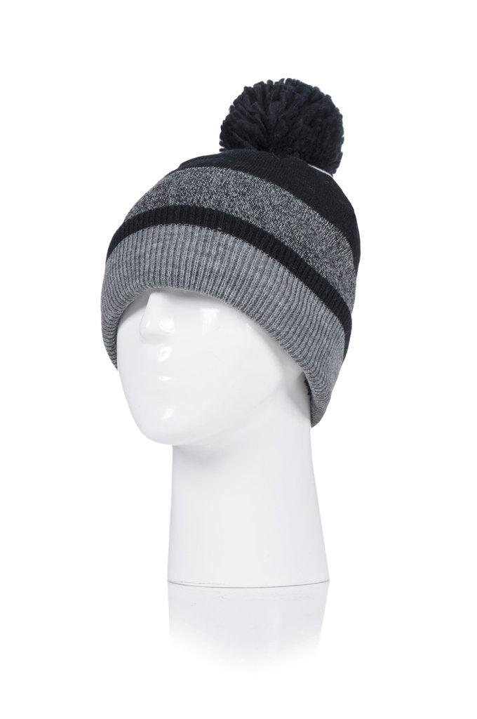 HEAT HOLDERS Snow Sport Pom Pom Thermal Beanie - Womens