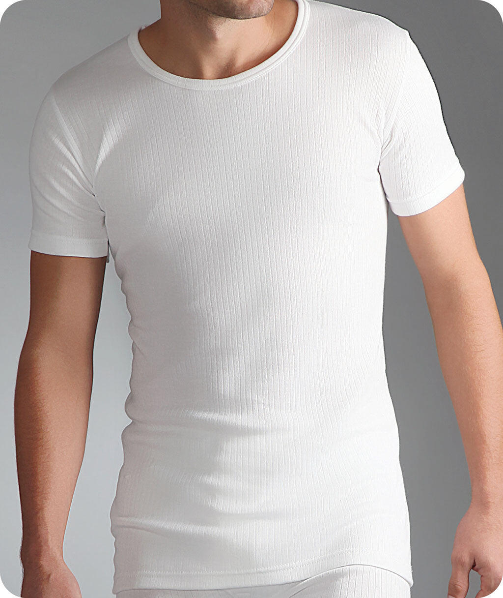 HEAT HOLDERS Thermal Underwear Short Sleeve Brushed Vest