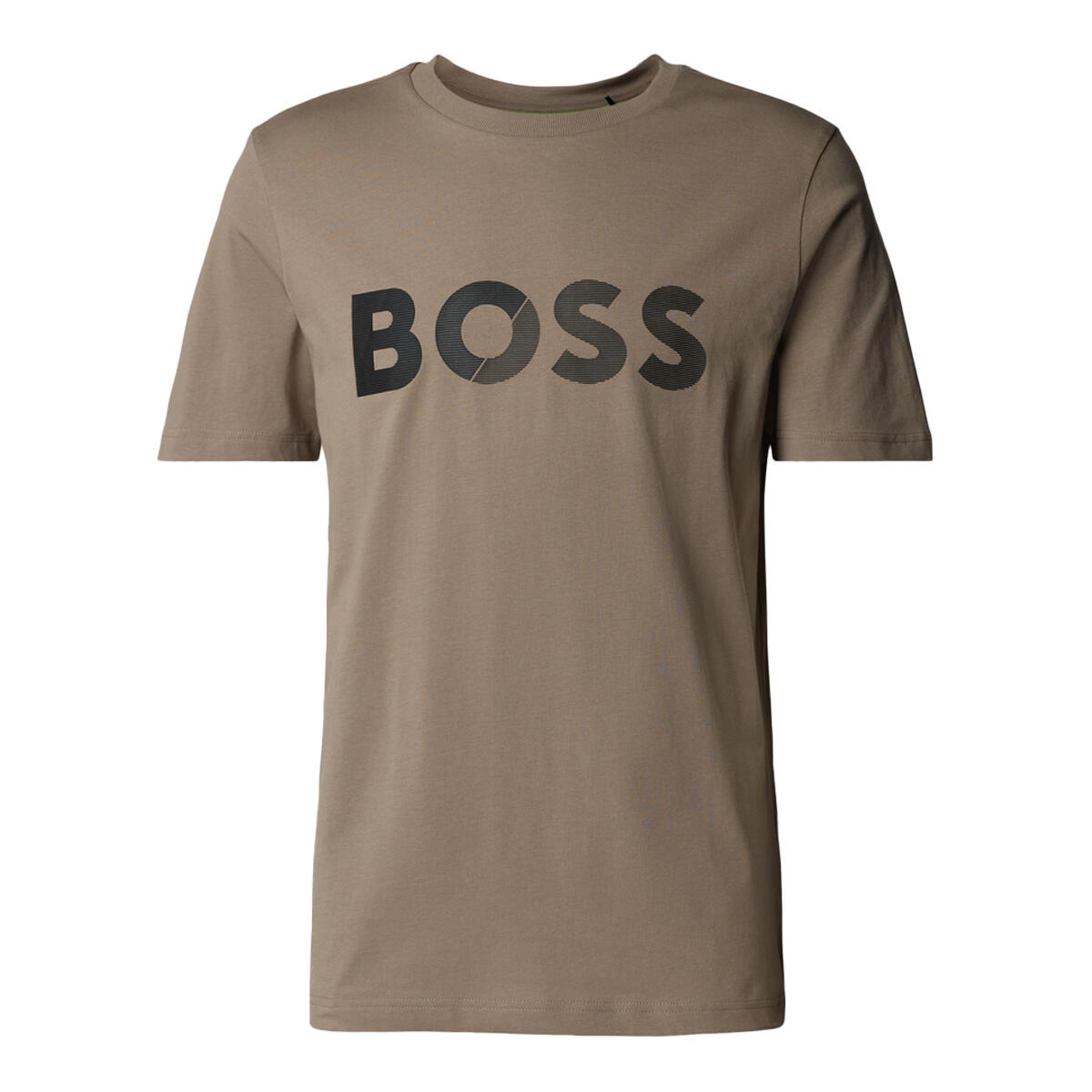 Boss Mens Large Logo Cotton T-Shirt