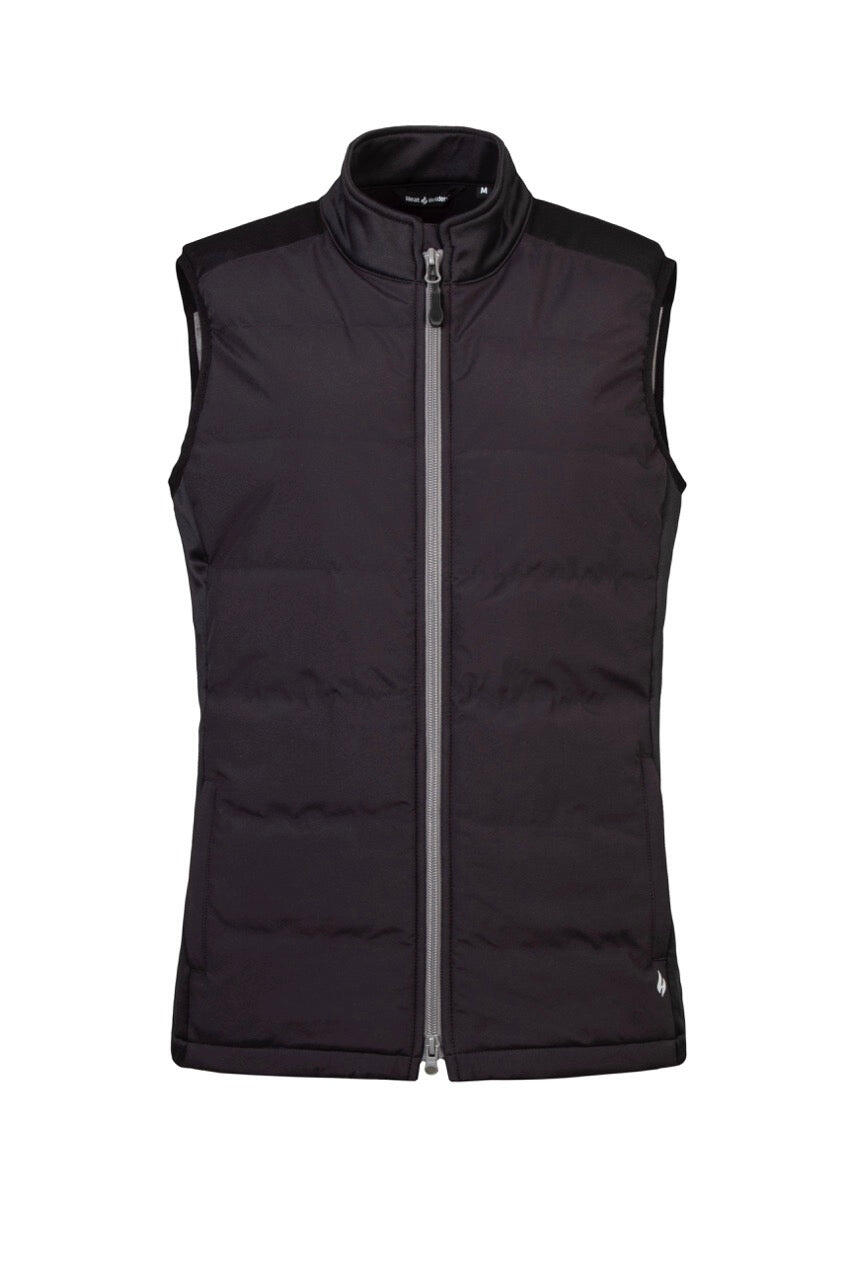 HEAT HOLDERS Womens Mid-Weight and Water Resistant Hybrid Vest