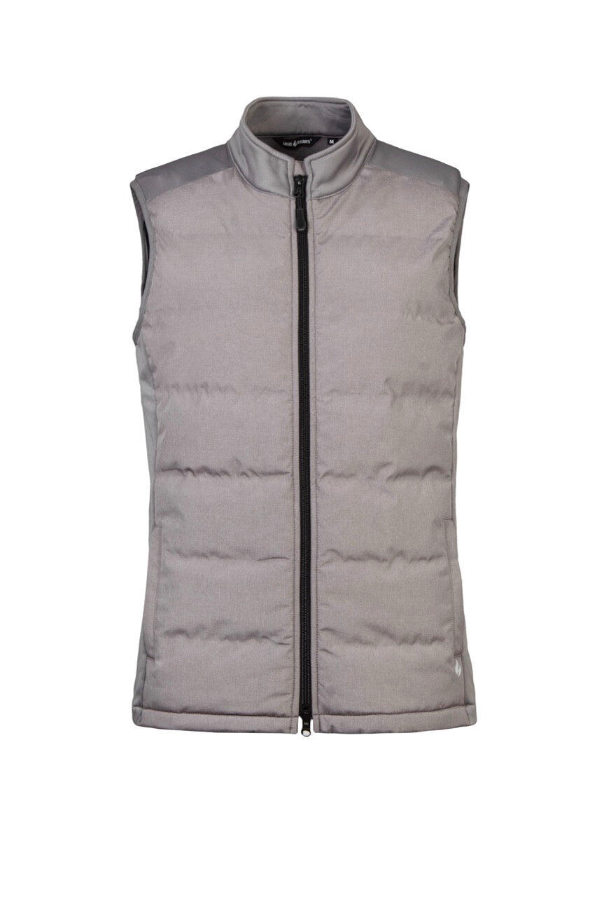 HEAT HOLDERS Womens Mid-Weight and Water Resistant Hybrid Vest