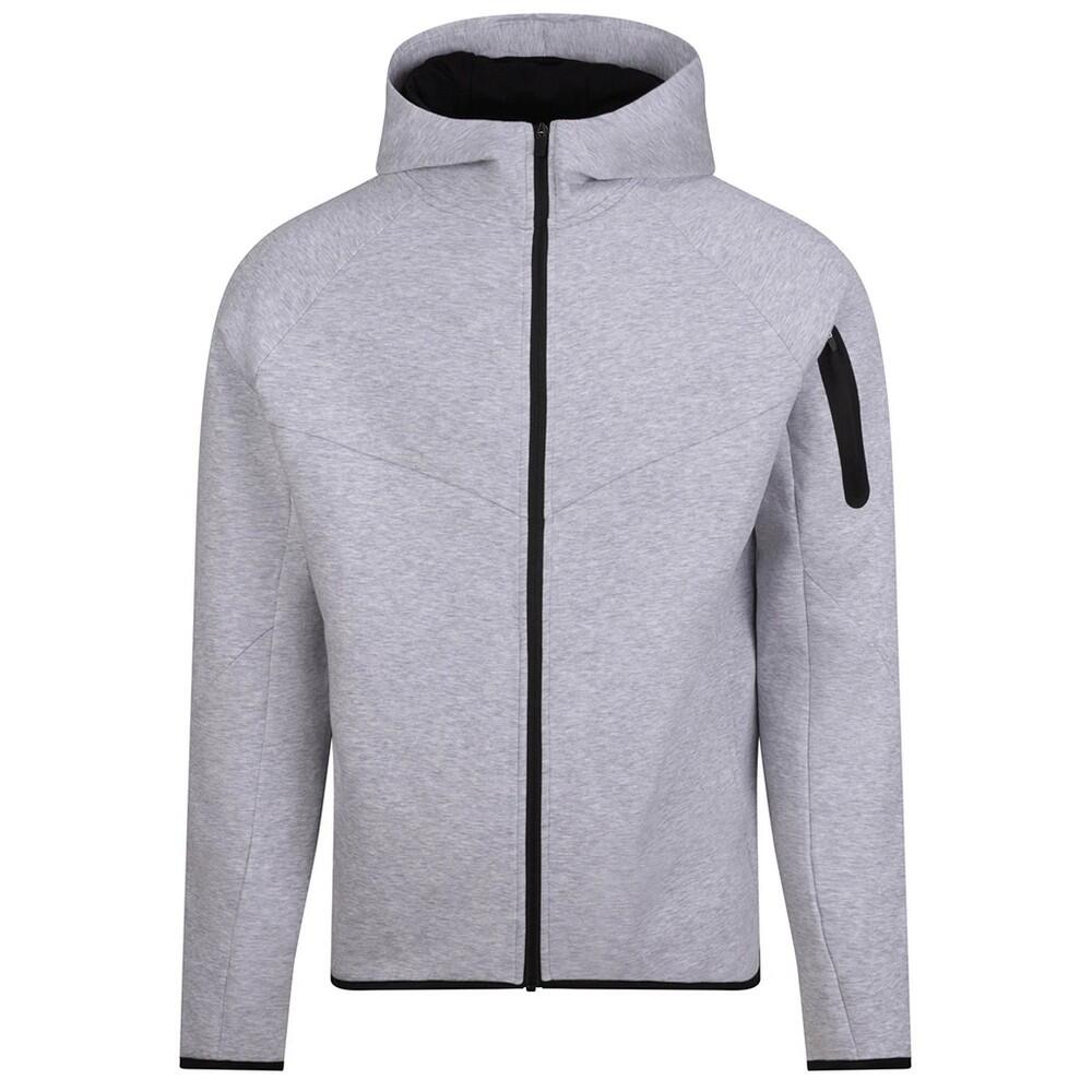 Just Cool Mens Adapt Fleece Full Zip Hoodie