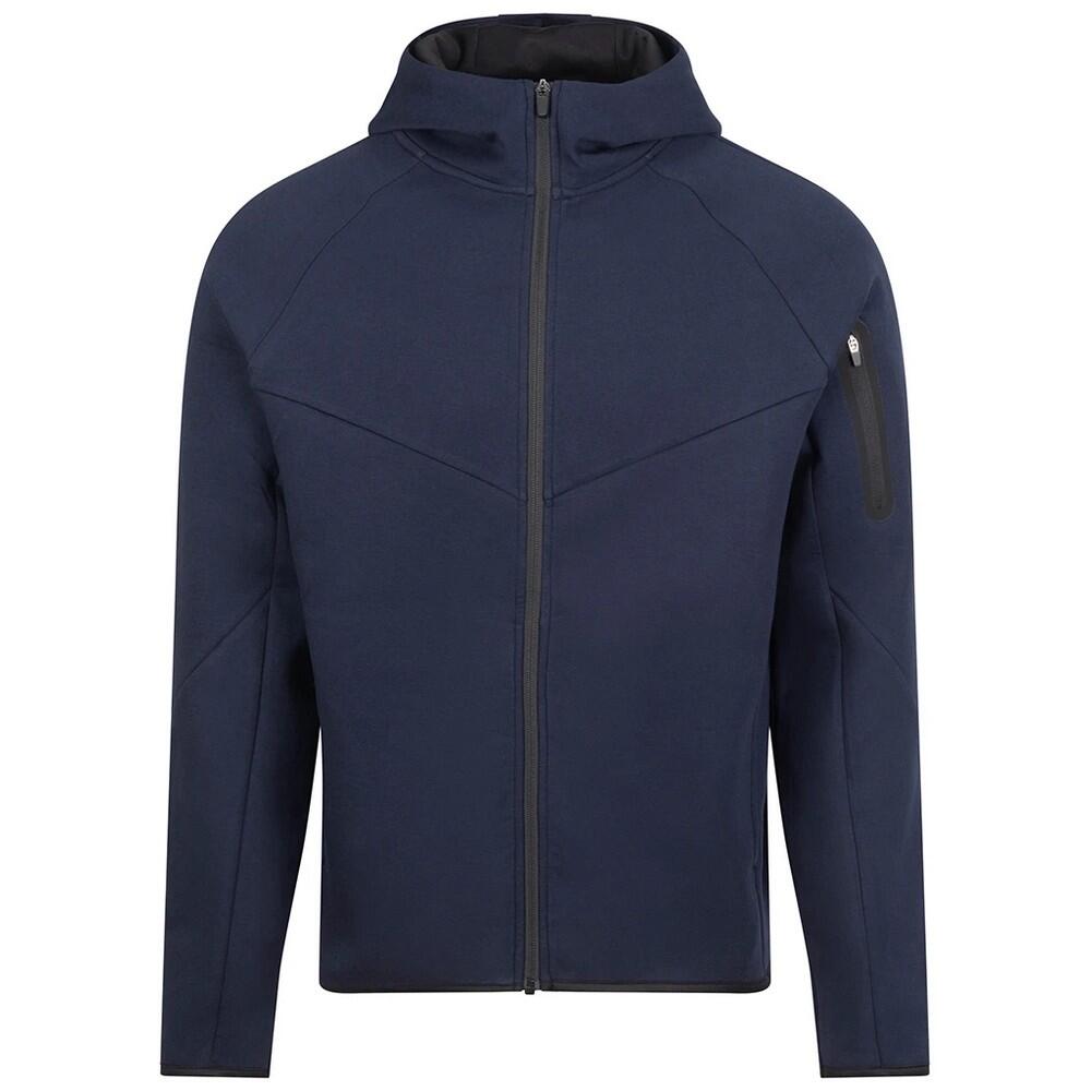 Just Cool Mens Adapt Fleece Full Zip Hoodie