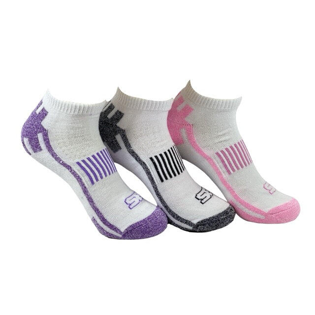 STORM BLOC 3Pk Performance Low Cut Trainer Socks - Womens
