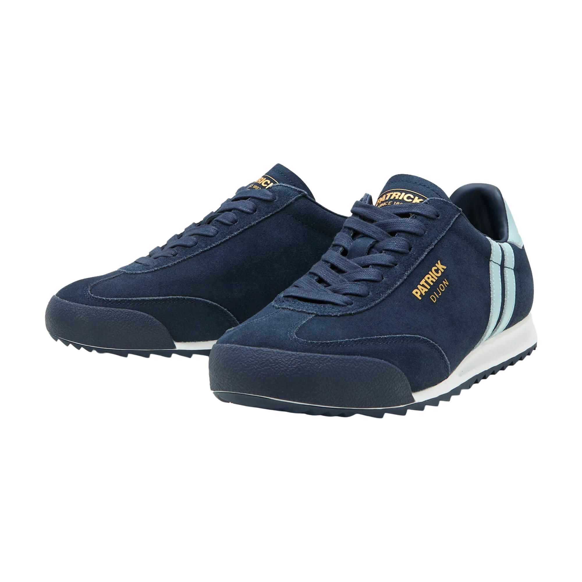 Patrick Mens Dijon Suede Running Trainers