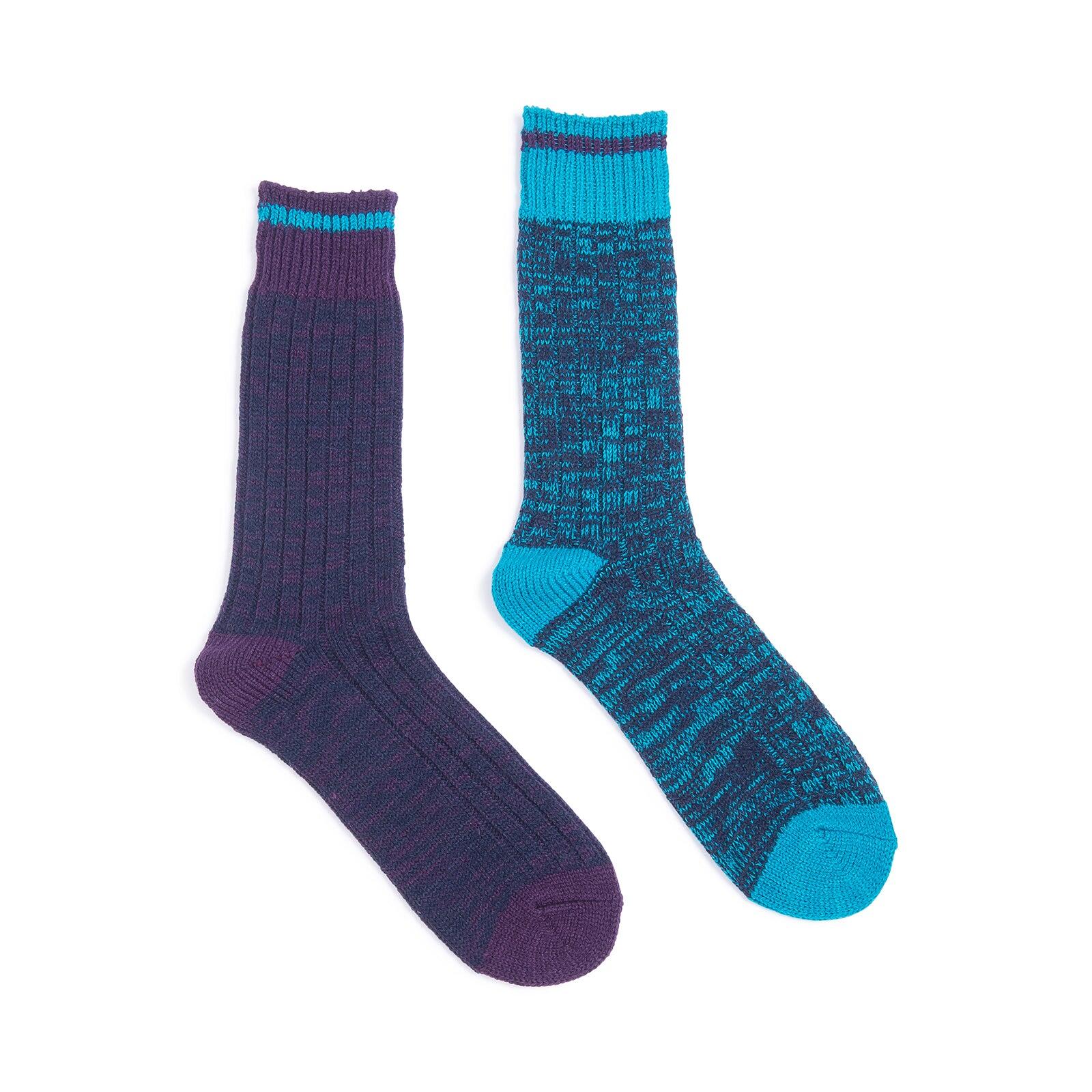 GLENMUIR 2PK Merino Wool Blend Boot Socks - Mens