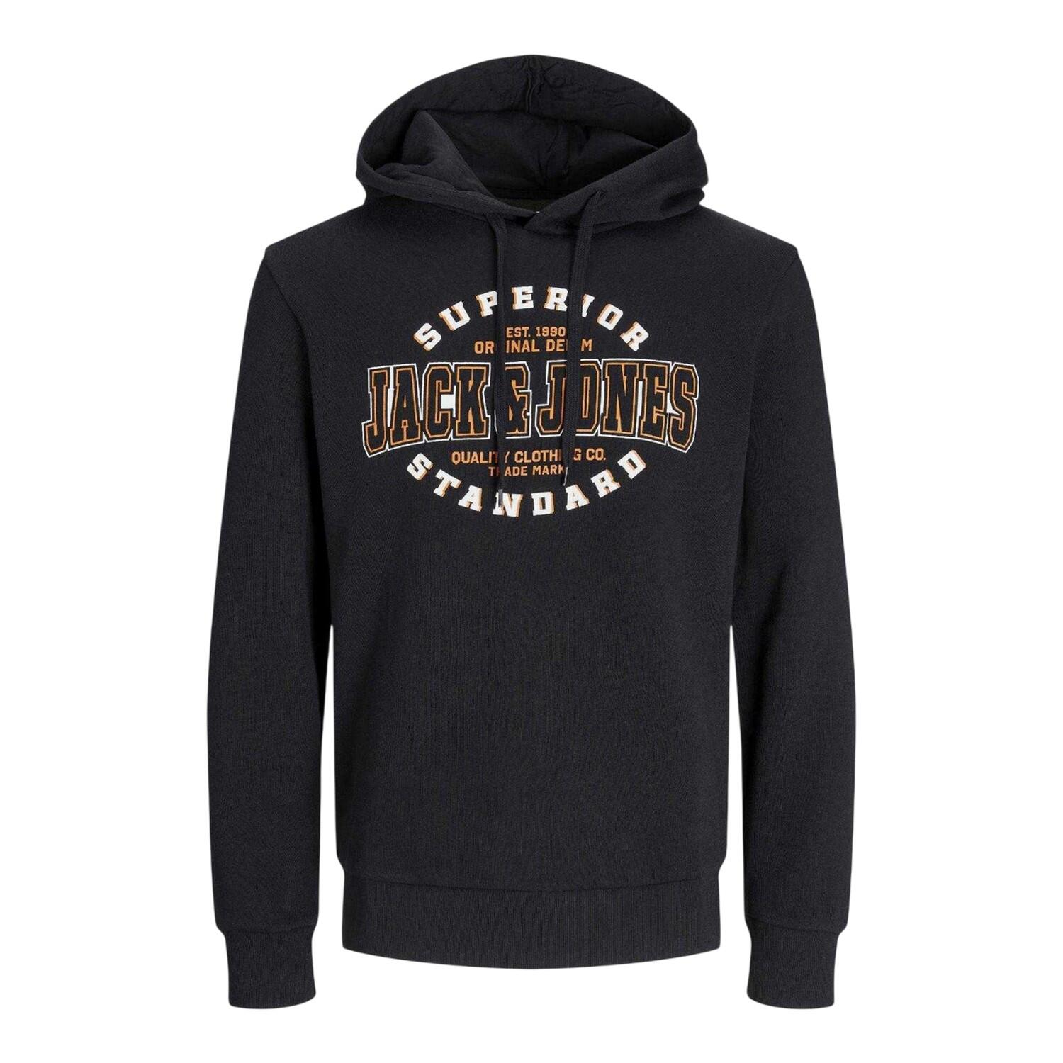 Jack And Jones Mens Logo Hoodie