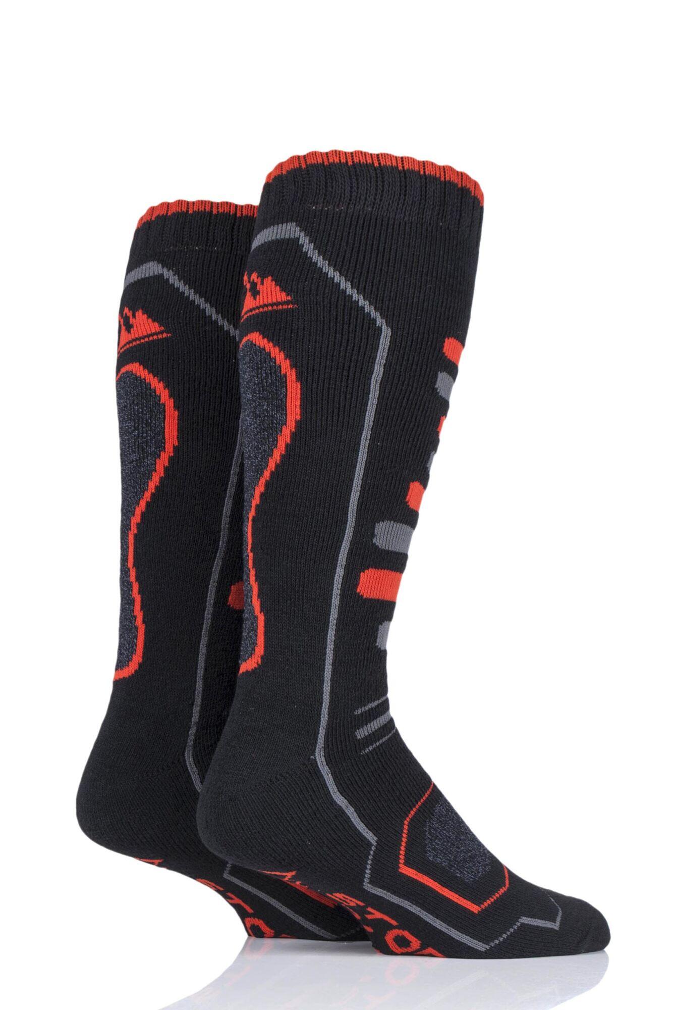 STORM BLOC 2Pk Long Leg Ski Socks-Mens