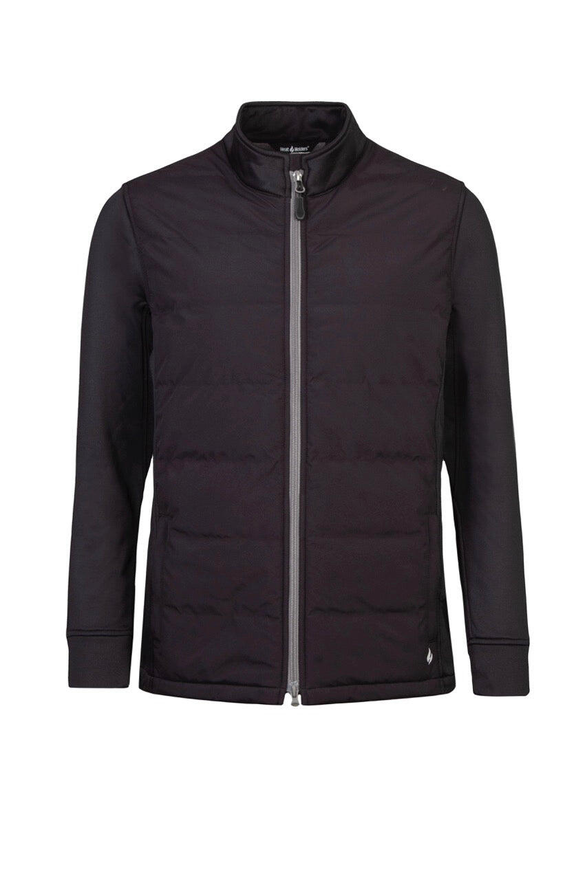 HEAT HOLDERS Womens Mid-Weight and Water Resistant Hybrid Jacket