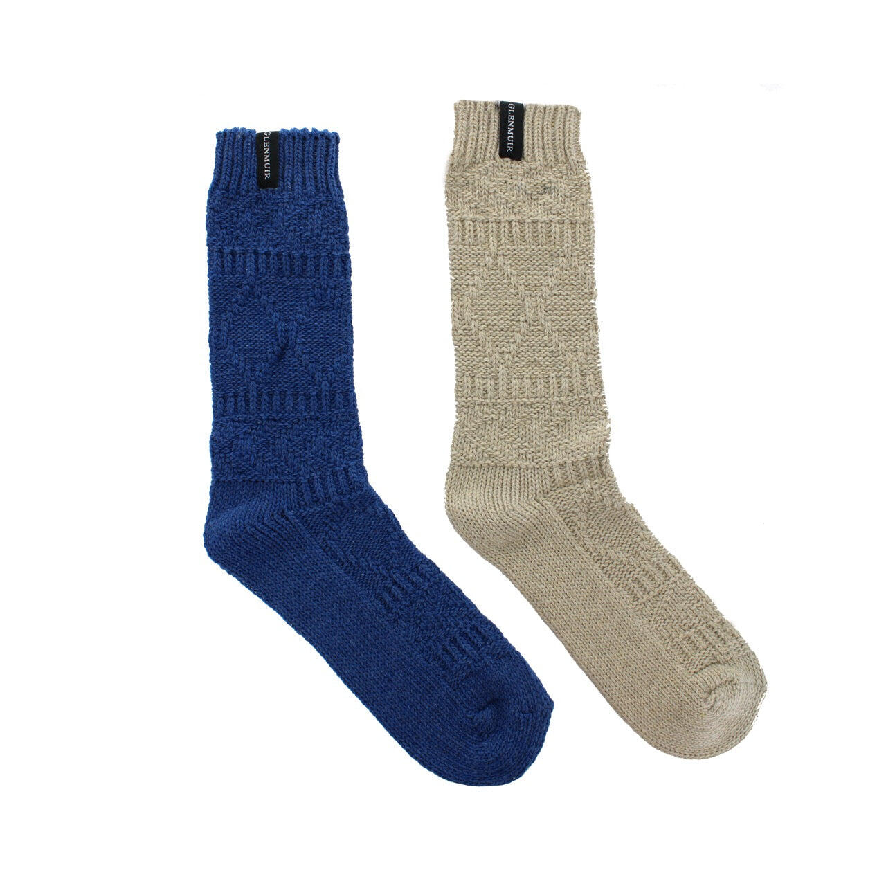 GLENMUIR 2PK Merino Wool Blend Boot Socks - Mens