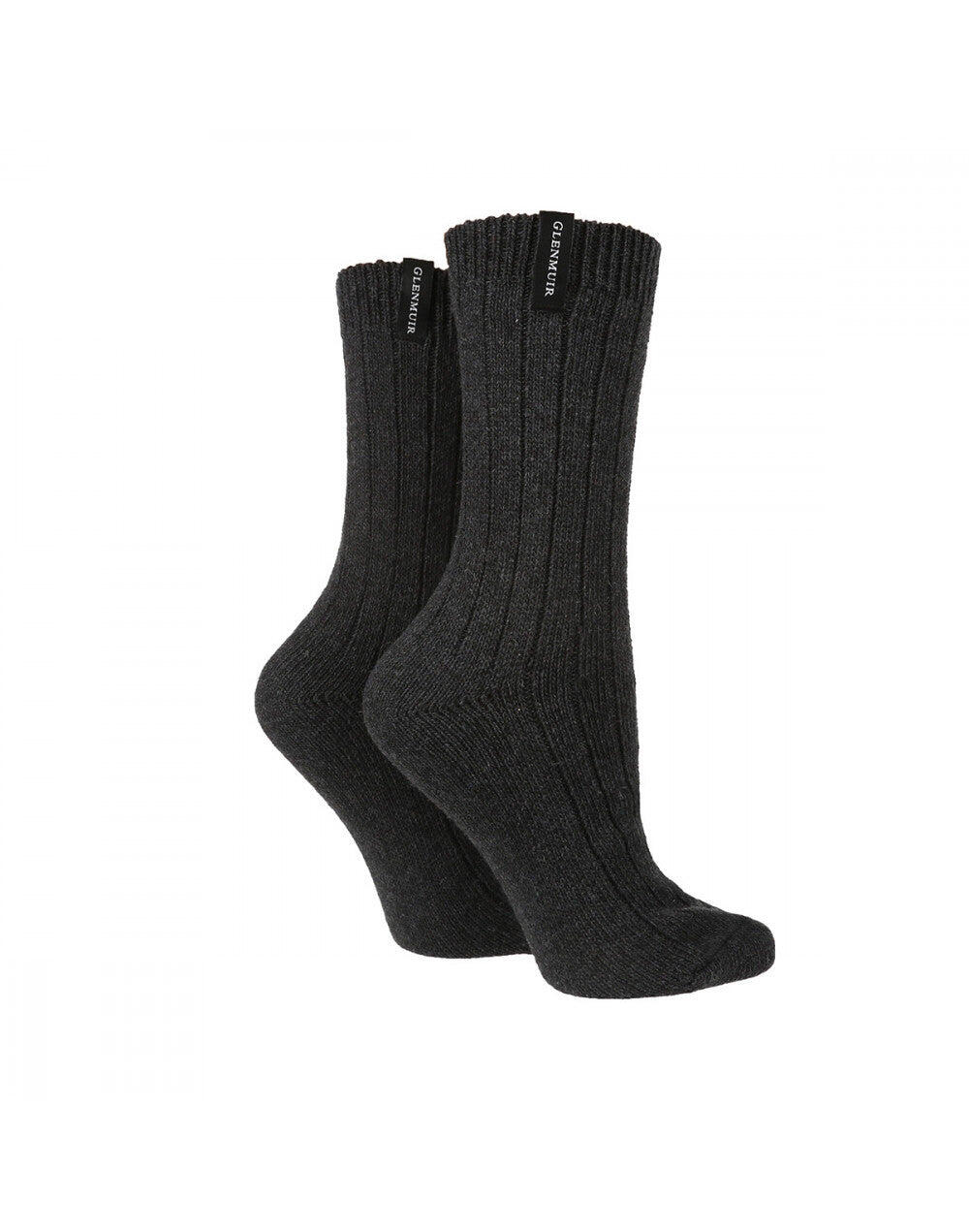 GLENMUIR 2PK Classic Wool Boot Socks - Womens