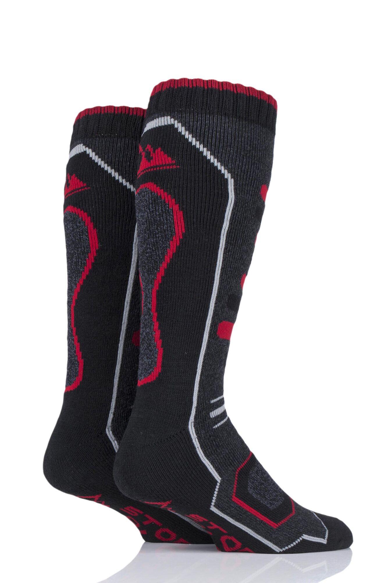 STORM BLOC 2Pk Long Leg Ski Socks-Mens