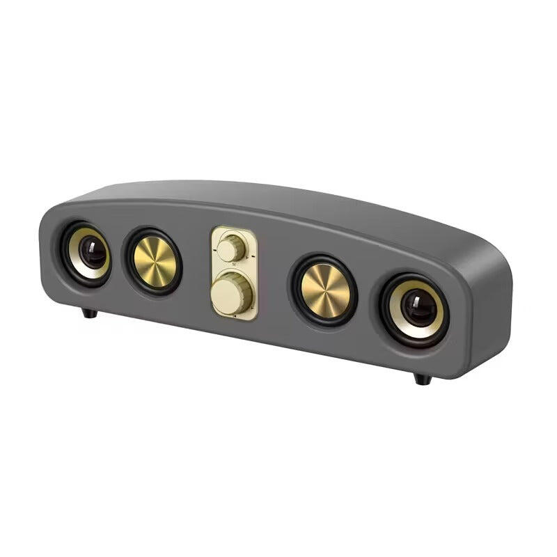 5.0 Channel Wireless Speaker System with Subwoofer