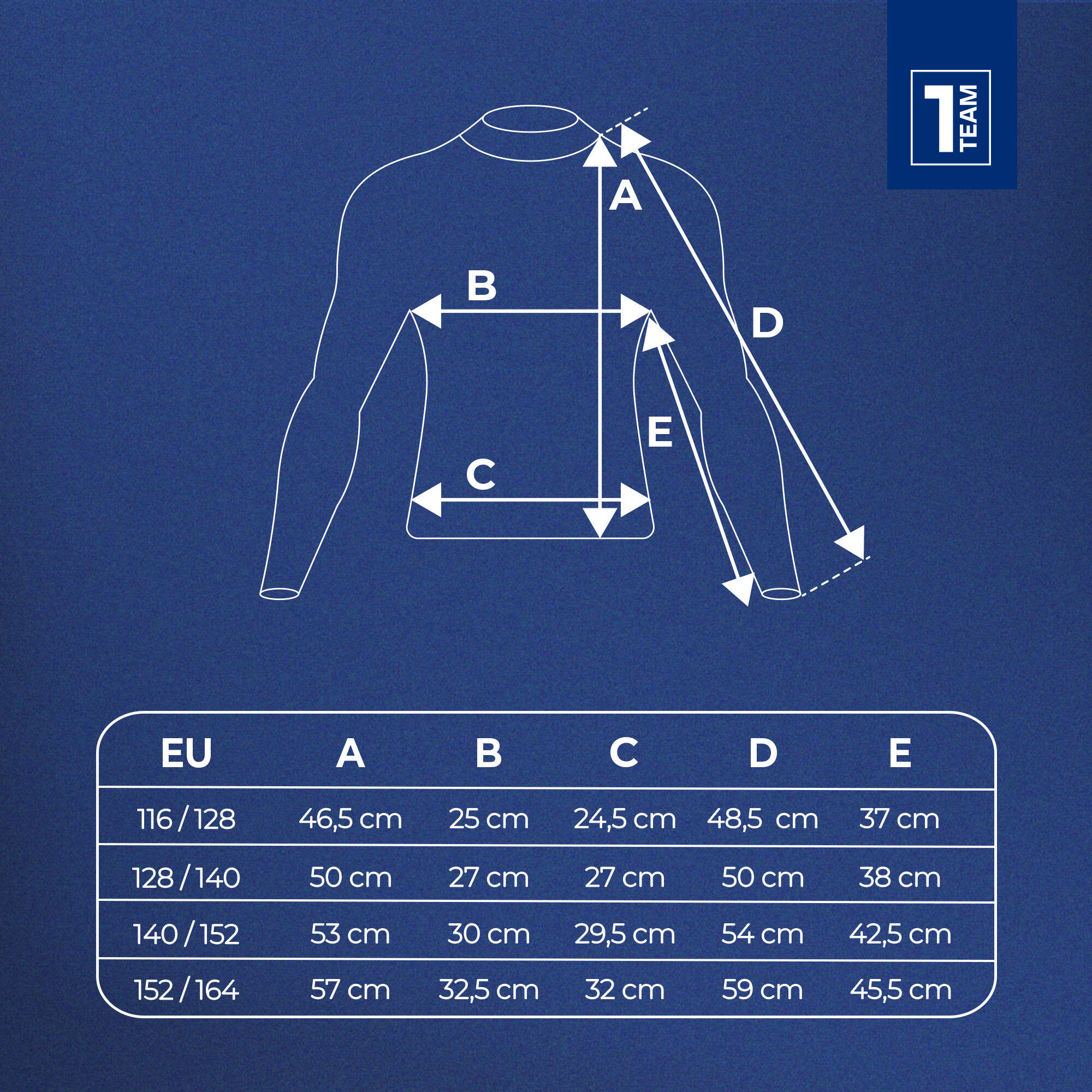 Longsleeve termoaktywny dziecięcy OneTeam GOAL DRY PLUS 2/7