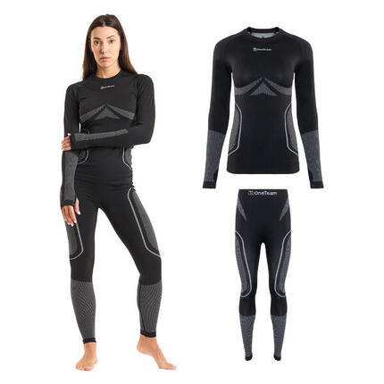 Komplet bielizny termoaktywnej damskiej OneTeam Achill W Set