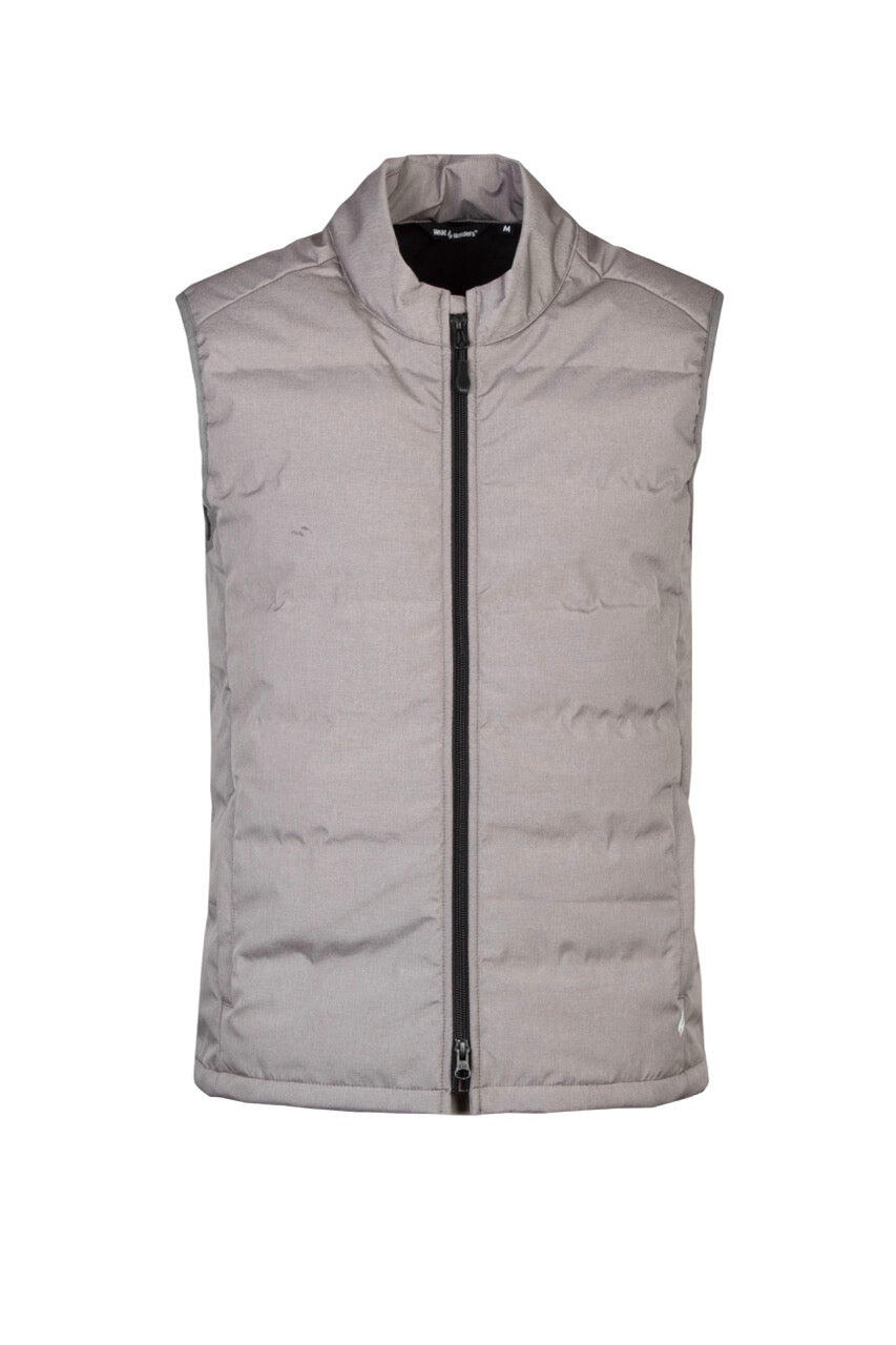 HEAT HOLDERS Mens Mid-Weight and Water Resistant Hybrid Vest