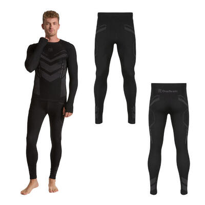 Heren thermisch actieve broek oneteam achill bamboo thermo light plus naadloos