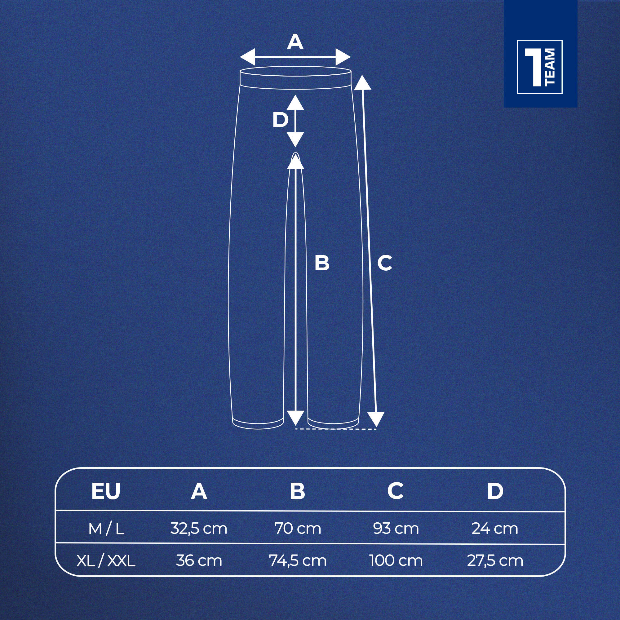 Pantalones térmicos para hombre OneTeam ACHILL BAMBOO THERMO LIGHT PLUS sin 2/7