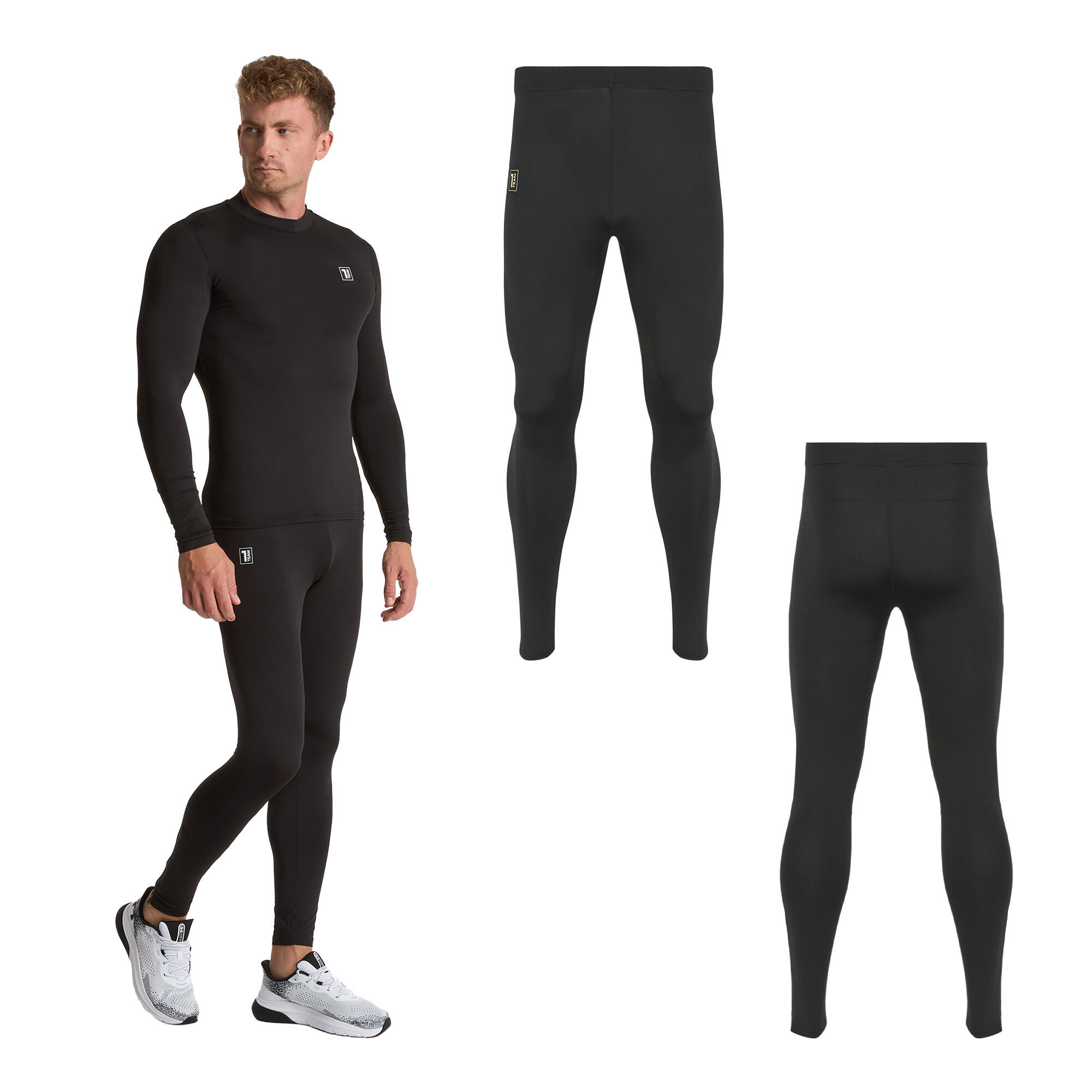 Pantaloni termici OneTeam GOAL DRY PLUS BOTTOM