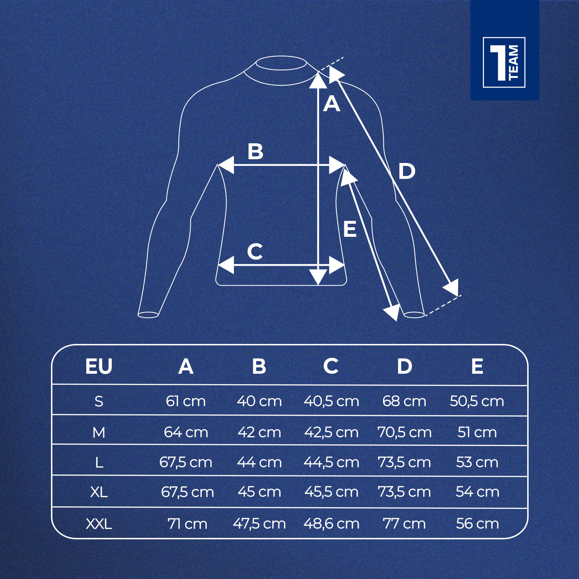 Longsleeve termoaktywny OneTeam GOAL DRY PLUS 2/7