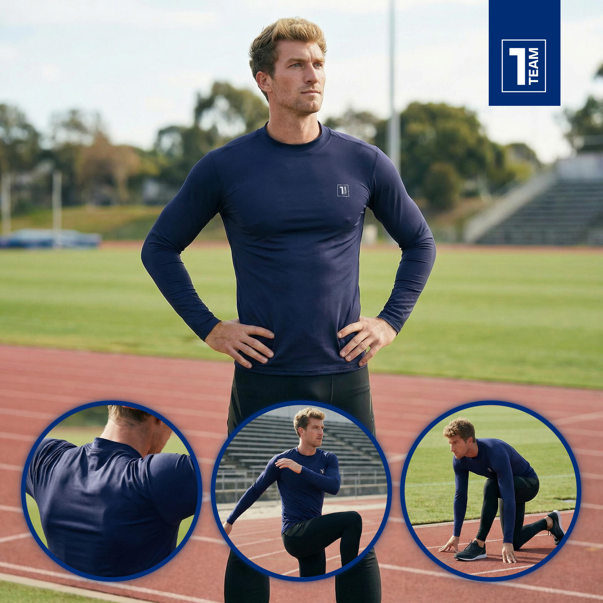 Maglia termica a maniche lunghe OneTeam GOAL DRY PLUS 5/7