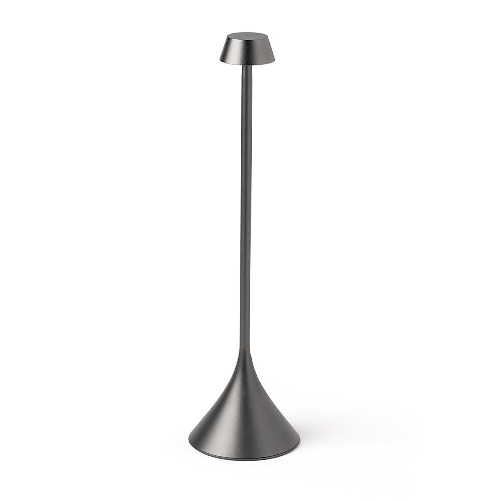 Lexon Steli Shade Infinitely Pairable Portable LED Lamp - Gunmetal