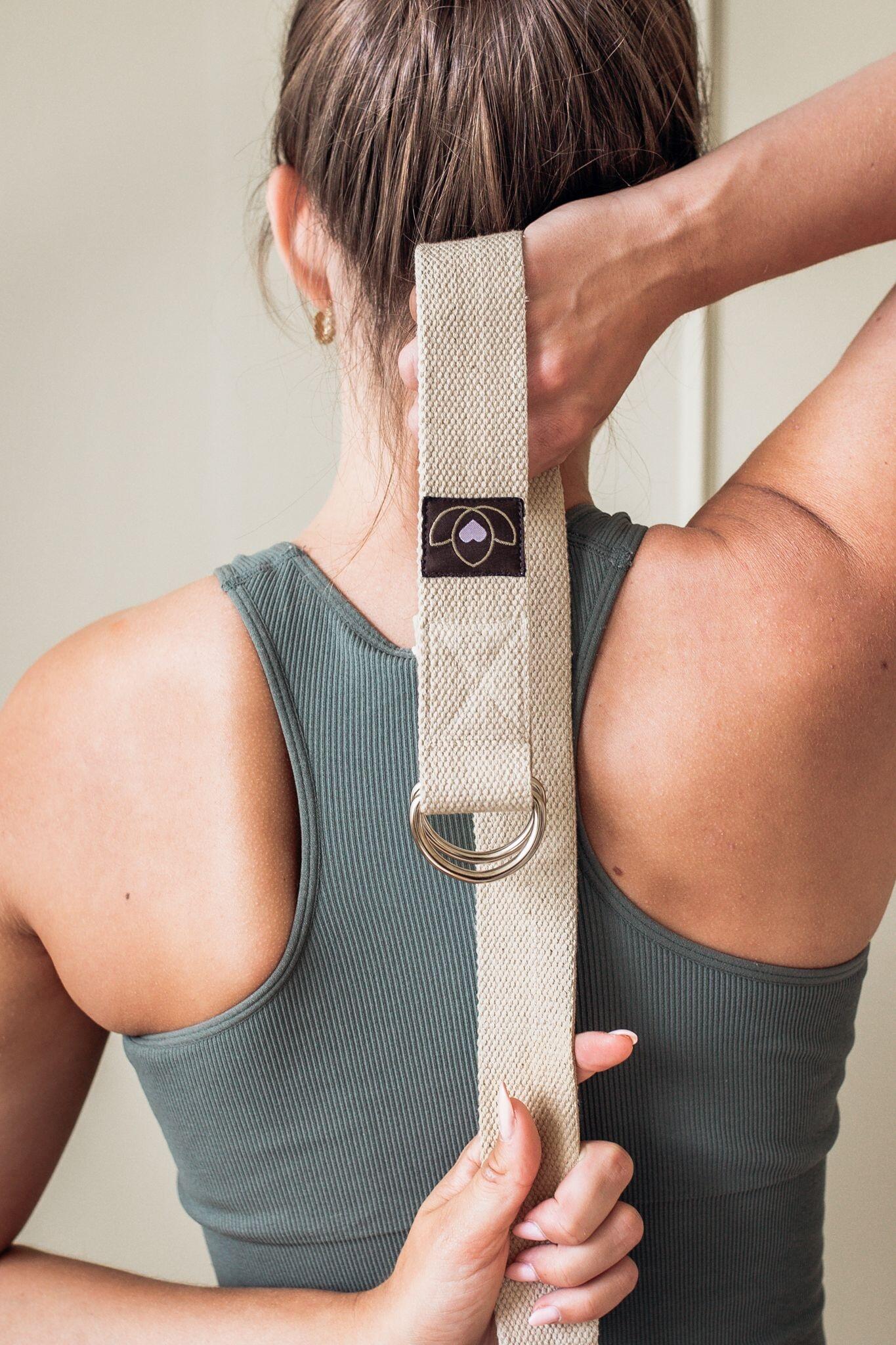 Lotus Yoga riem extra lang sand 2/5