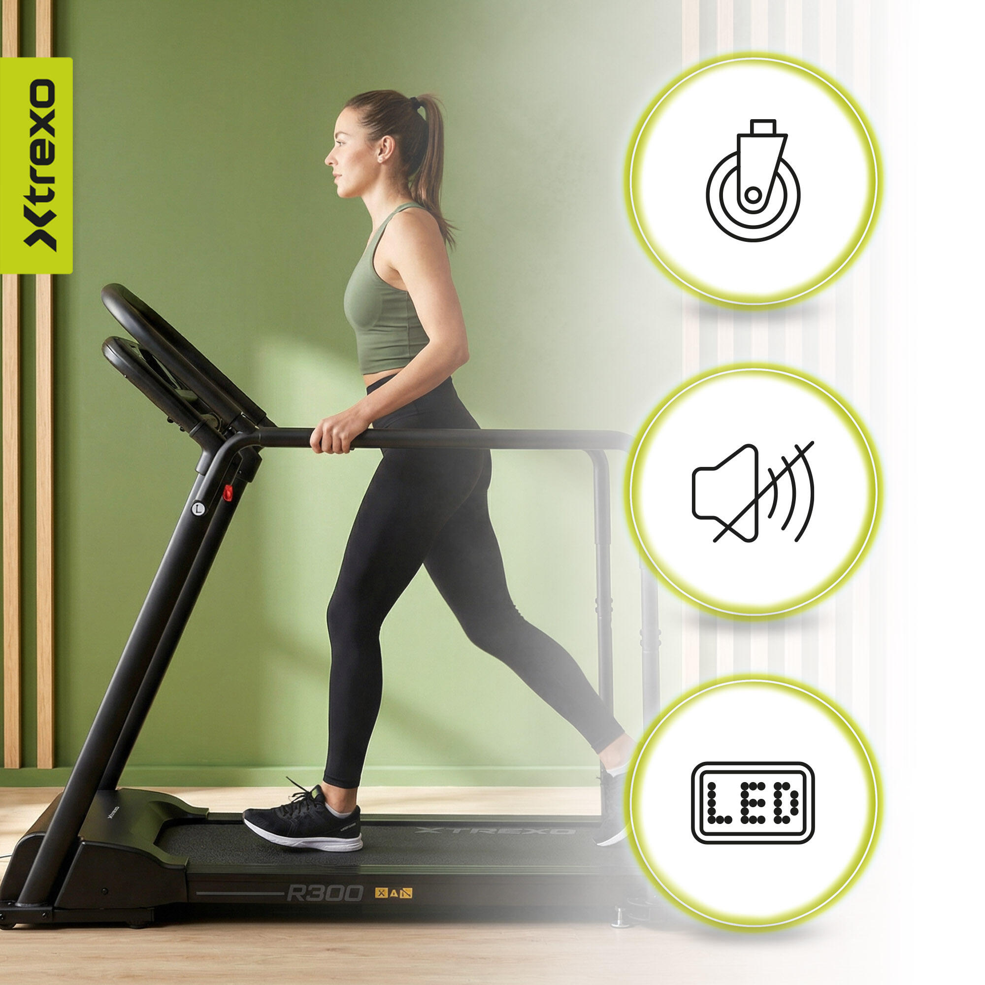 Bieżnia elektryczna XTREXO R300 6/7