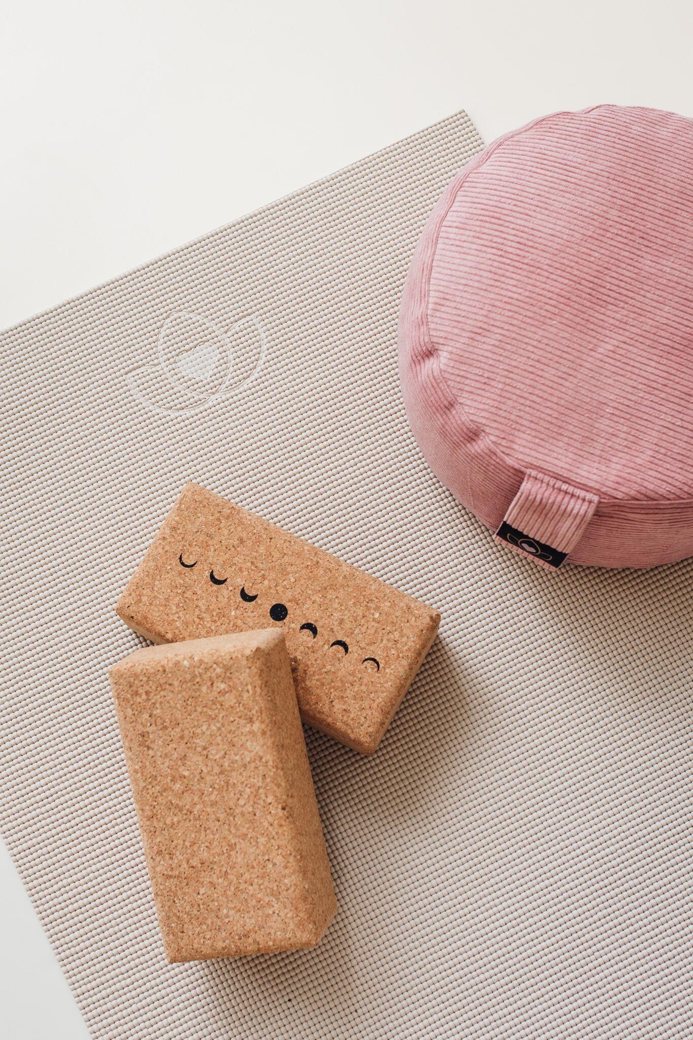 Lotus Yogamat sticky extra lang taupe - 200 cm 3/5