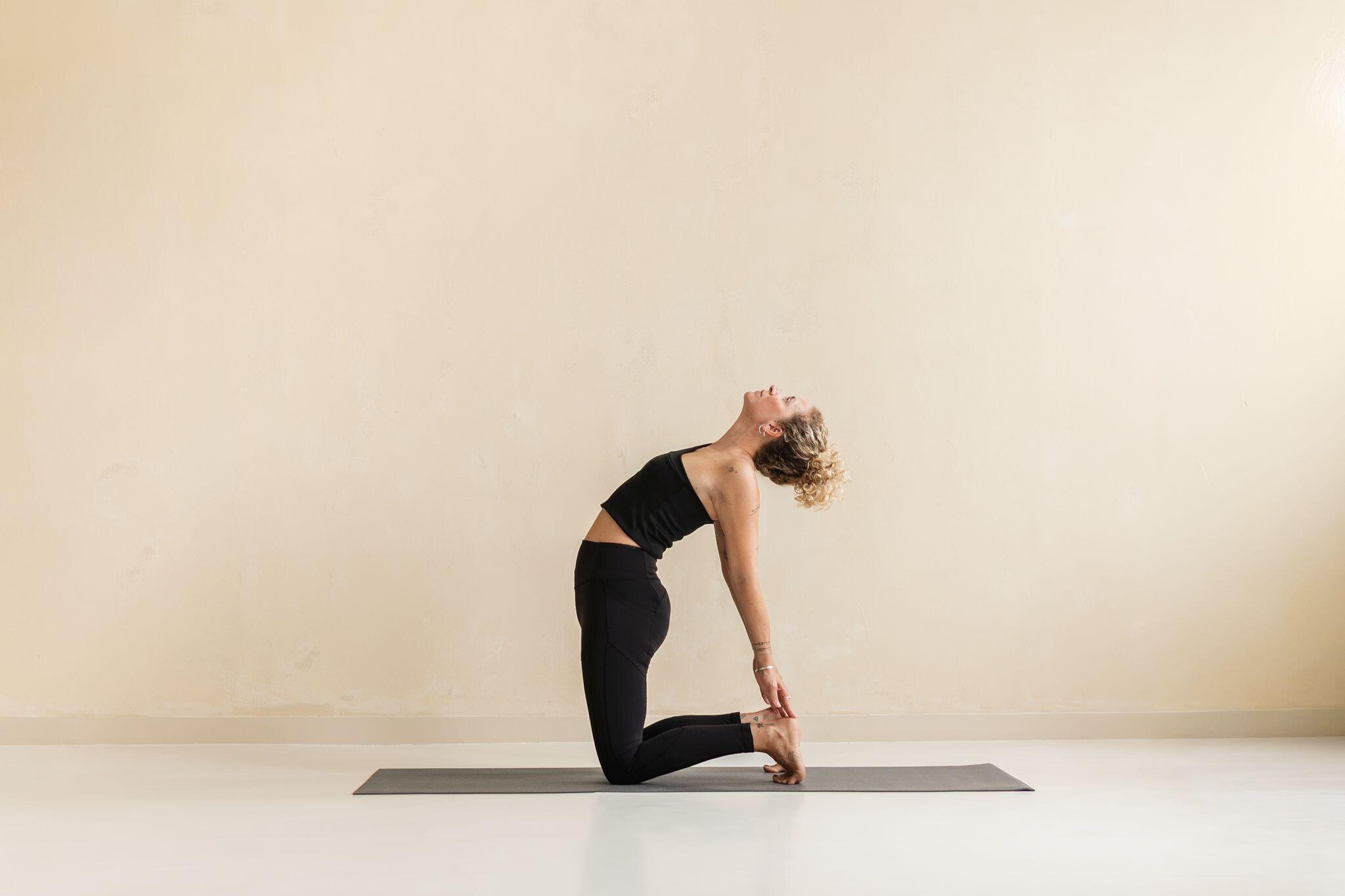 Lotus Yogamat studio grijs extra breed 2/5