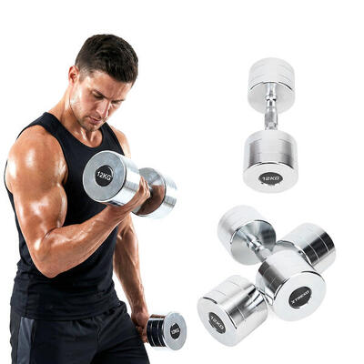 Manubri cromati XTREXO 2x12 kg