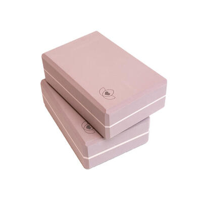 Lotus yoga blok high density zwart - 2 stuks